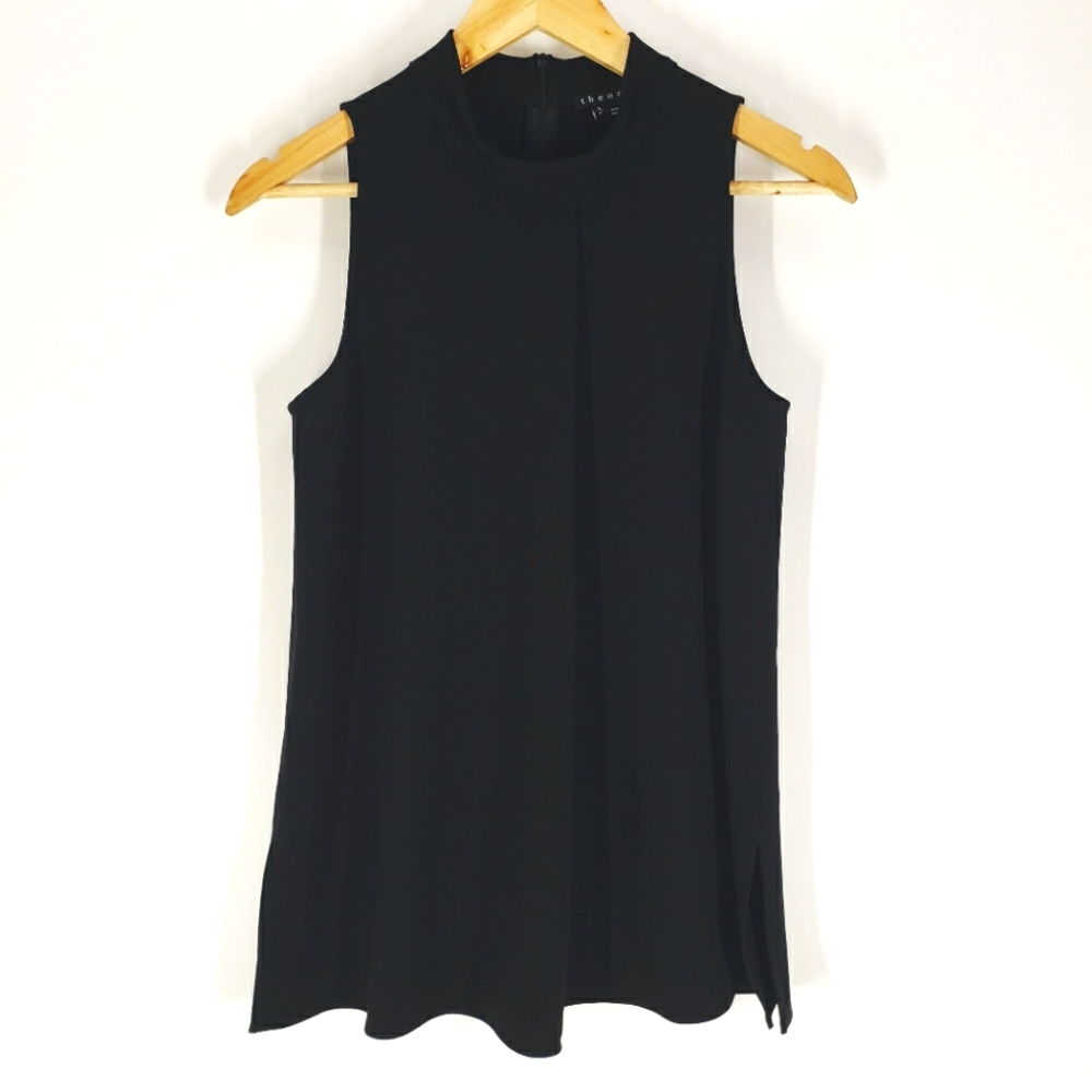 Theory Talniza blouse in Black